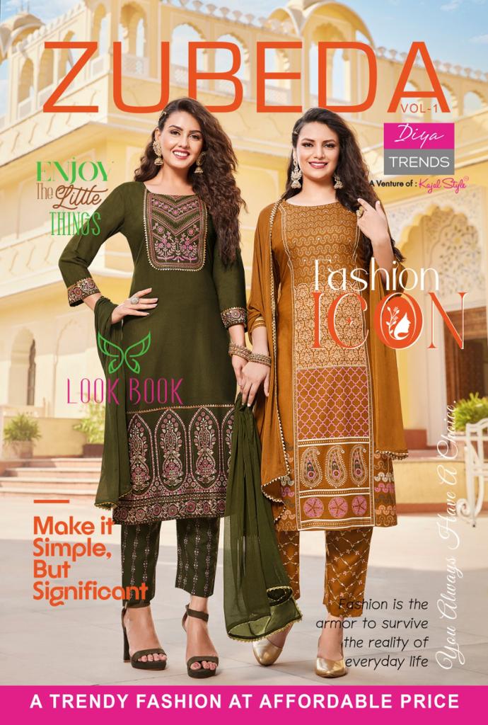 ZUBEDA VOL -1 BY DIYA TRENDS